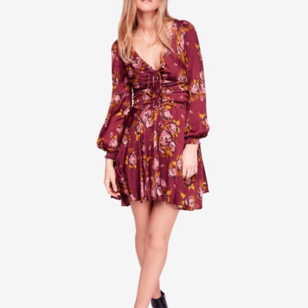 NWT! Free People Morning Light Minidress (0)